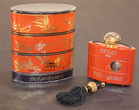 ysl opium bottle history